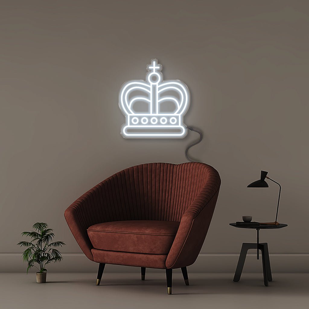 Crown - Neonific - LED Neon Signs - 50 CM - Cool White