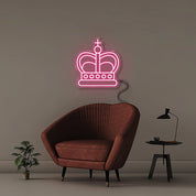 Crown - Neonific - LED Neon Signs - 50 CM - Pink