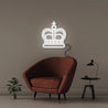 Crown - Neonific - LED Neon Signs - 50 CM - White