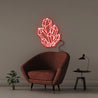 Crystals - Neonific - LED Neon Signs - 75 CM - Red