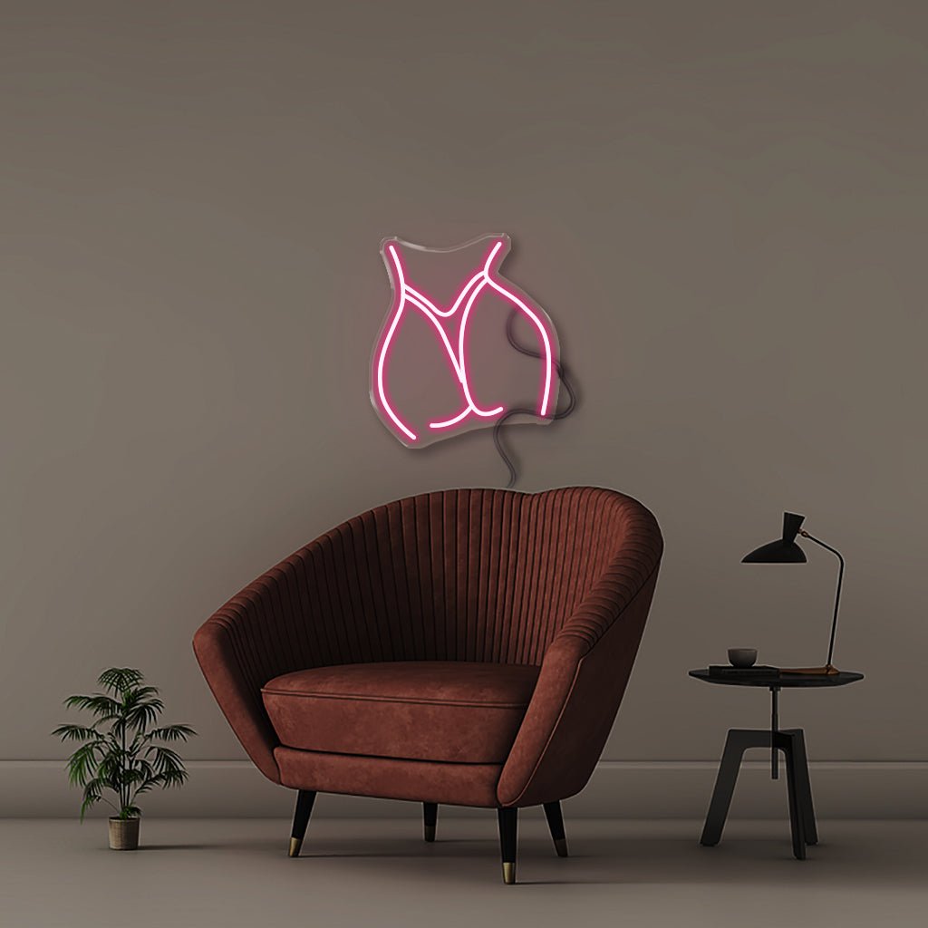Curvylicious - Neonific - LED Neon Signs - 50cm - Pink