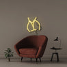 Curvylicious - Neonific - LED Neon Signs - 50cm - Yellow