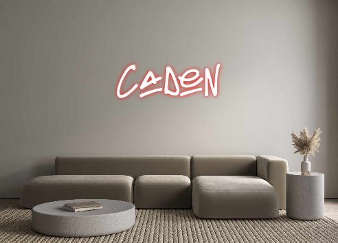 Custom Neon: Caden - Neonific - LED Neon Signs - -
