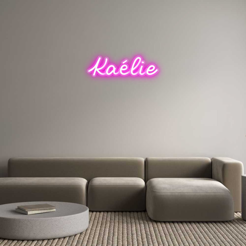 Custom Neon: Kaélie - Neonific - LED Neon Signs - -