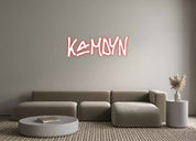 Custom Neon: Kamdyn - Neonific - LED Neon Signs - -