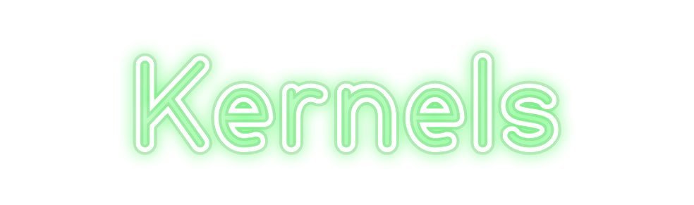 Custom Neon: Kernels - Neonific - LED Neon Signs - -