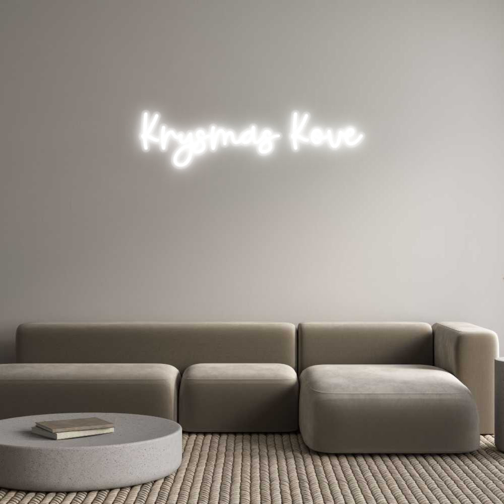 Custom Neon: Krysmas Kove - Neonific - LED Neon Signs - -