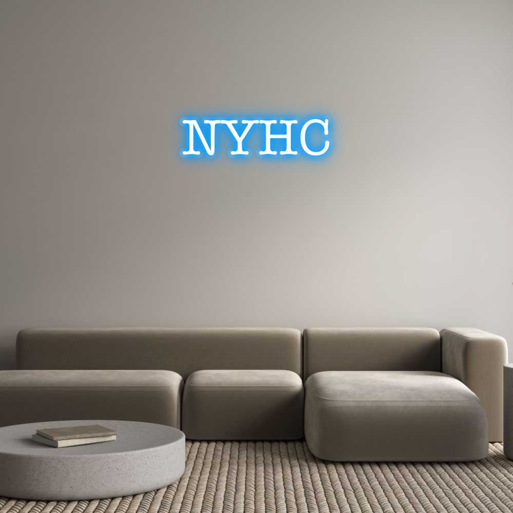 Custom Neon: NYHC - Neonific - LED Neon Signs - -