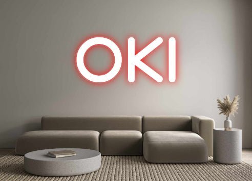Custom Neon: OKI - Neonific - LED Neon Signs - -
