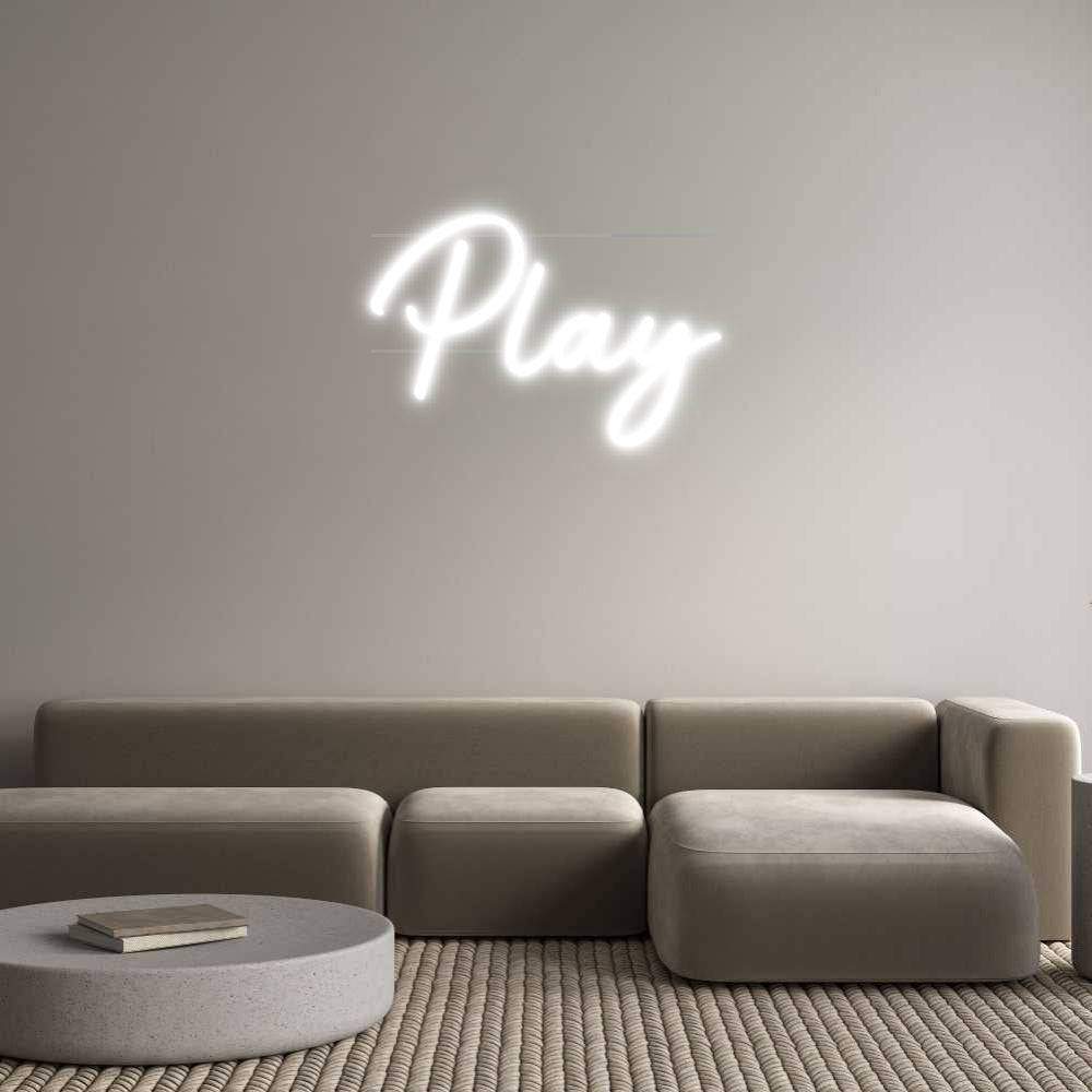 Custom Neon: Play - Neonific - LED Neon Signs - -