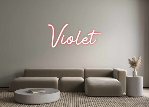 Custom Neon: Violet - Neonific - LED Neon Signs - -