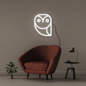 Cute Owl - Neonific - LED Neon Signs - 50 CM - White