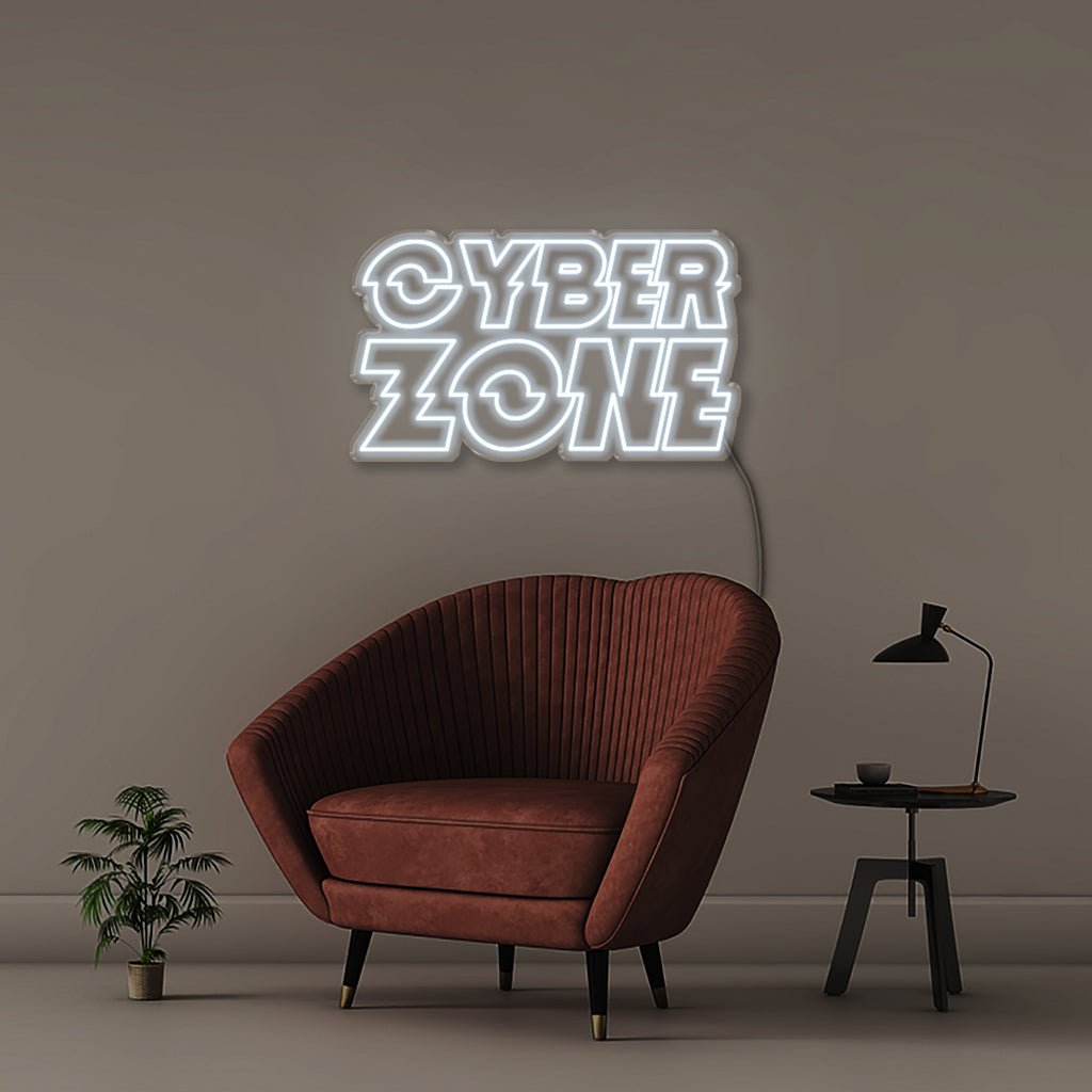 Cyber Zone - Neonific - LED Neon Signs - 75 CM - Cool White