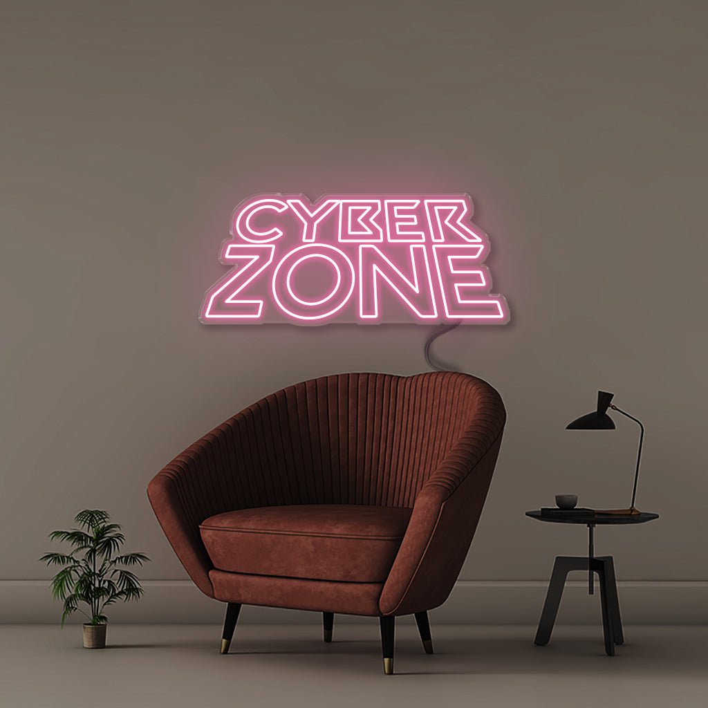 Cyberzone - Neonific - LED Neon Signs - 50 CM - Light Pink