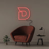 D - Neonific - LED Neon Signs - 50 CM - Red