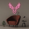 Deer - Neonific - LED Neon Signs - 50 CM - Pink