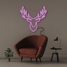 Deer - Neonific - LED Neon Signs - 50 CM - Purple