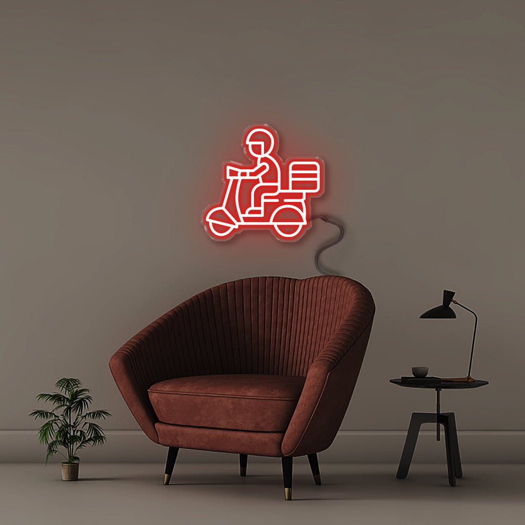 Delivery - Neonific - LED Neon Signs - 50 CM - Red