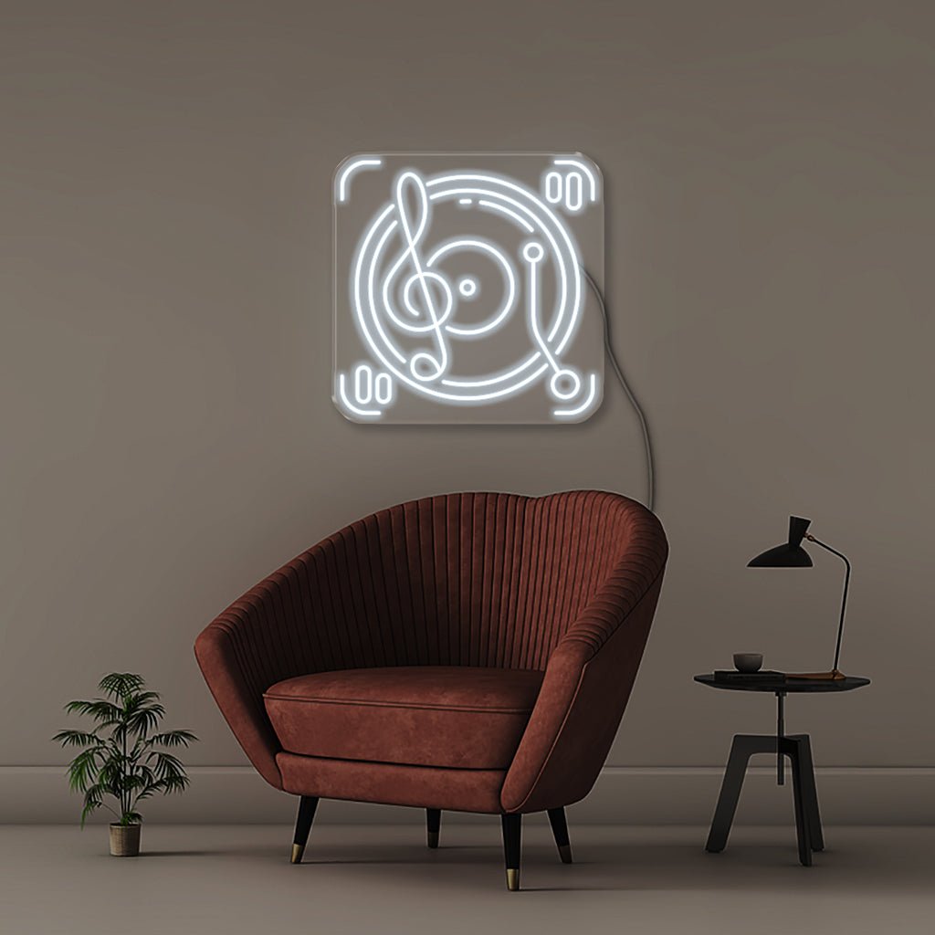 Disc - Neonific - LED Neon Signs - 50 CM - Cool White