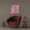 Disc - Neonific - LED Neon Signs - 50 CM - Light Pink