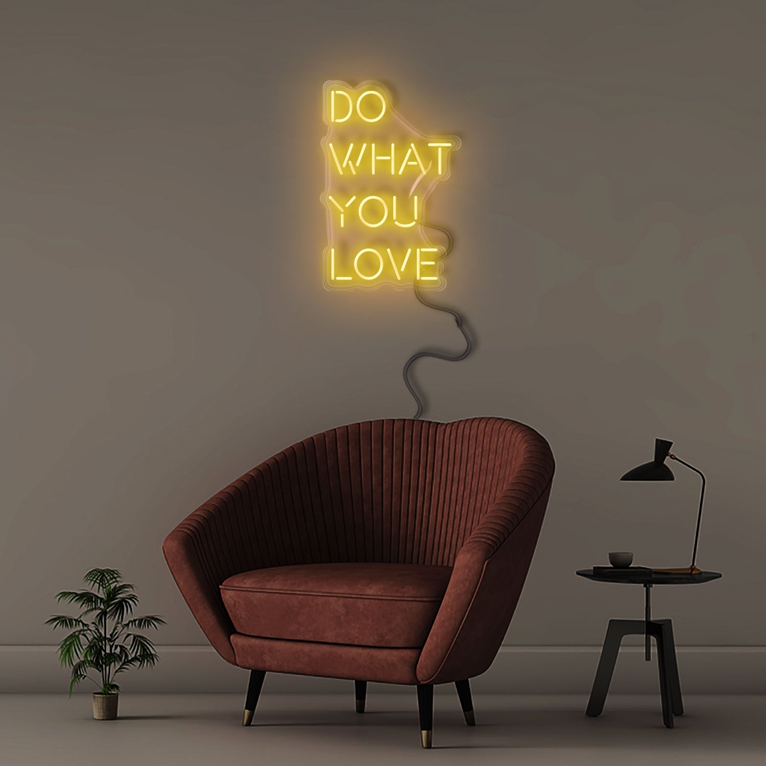 Do What You Love - Neonific - LED Neon Signs - 60cm - White