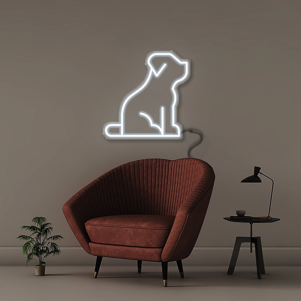 Dog - Neonific - LED Neon Signs - 50 CM - Cool White
