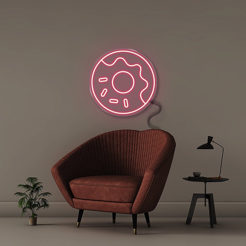 Donuts - Neonific - LED Neon Signs - 50 CM - Pink