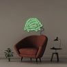 Doodle Hedgehog - Neonific - LED Neon Signs - 50 CM - Green