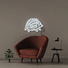 Doodle Hedgehog - Neonific - LED Neon Signs - 50 CM - White
