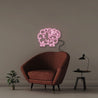 Doodle Sheep - Neonific - LED Neon Signs - 50 CM - Light Pink