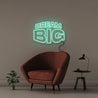 Dream Big - Neonific - LED Neon Signs - 100 CM - Sea Foam
