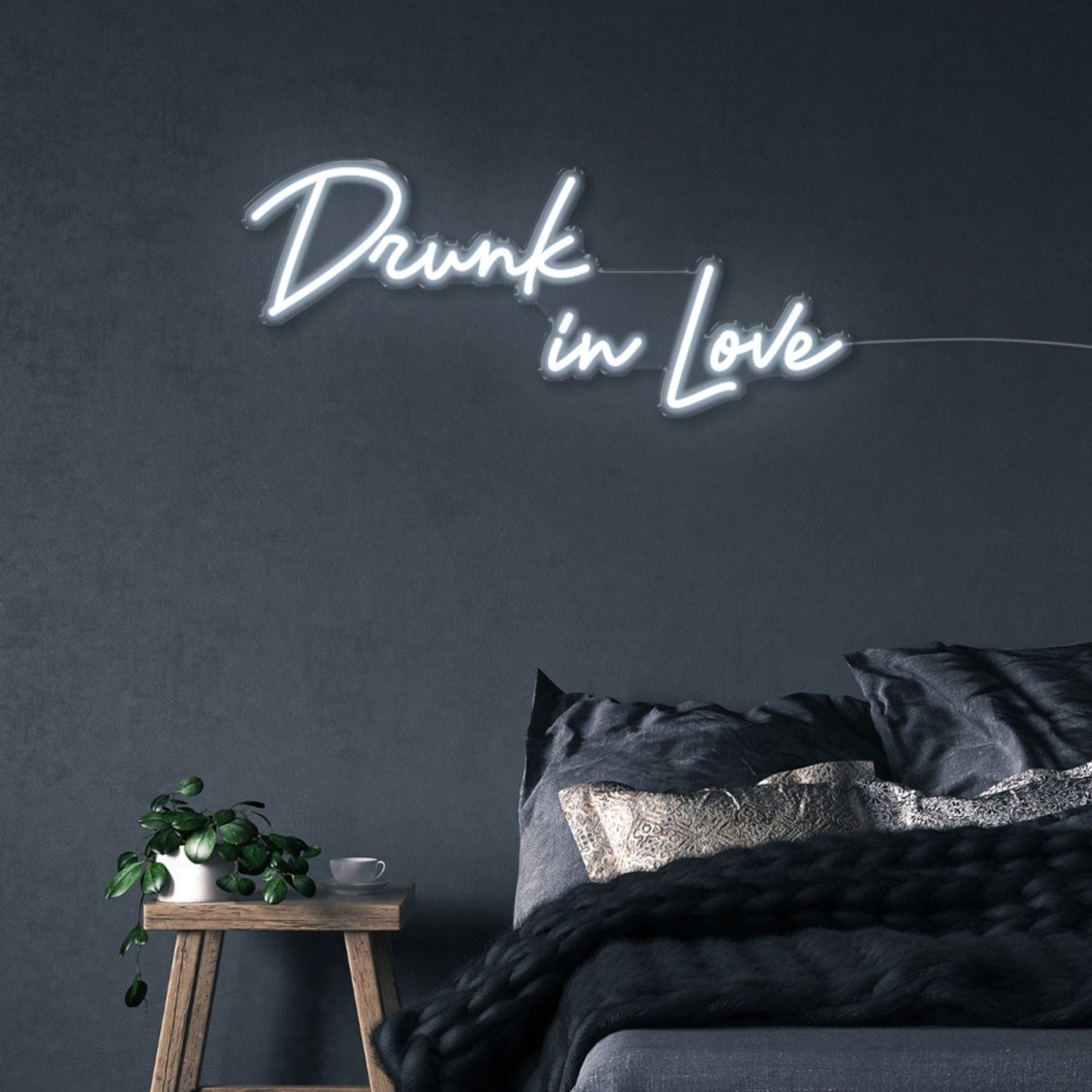 Drunk InLove - Neonific - LED Neon Signs - 50 CM - Cool White