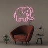 Elephant - Neonific - LED Neon Signs - 50 CM - Light Pink