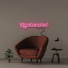 Enchanted - Neonific - LED Neon Signs - 100 CM - Pink