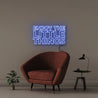 Enjoy the little things - Neonific - LED Neon Signs - 50 CM - Blue