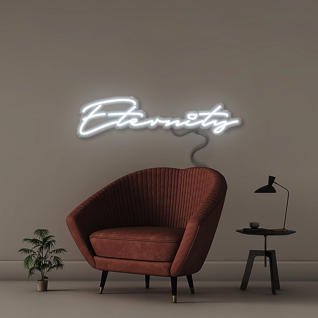 Eternity - Neonific - LED Neon Signs - 50 CM - Cool White
