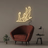 Falling - Neonific - LED Neon Signs - 50 CM - Warm White