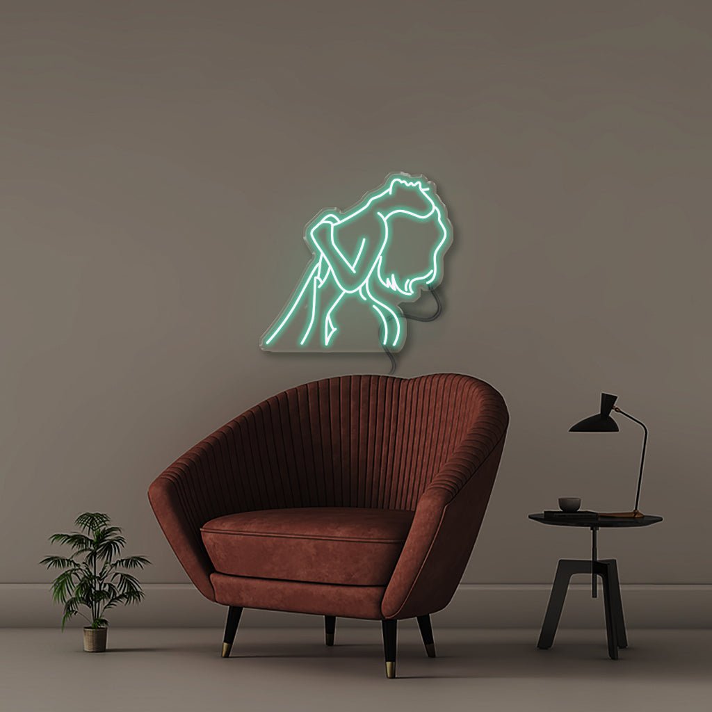 Fantasy - Neonific - LED Neon Signs - 60cm - Seafoam