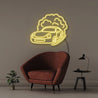 Fast Car 2 - Neonific - LED Neon Signs - 50 CM - Yellow