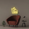 Fastfood - Neonific - LED Neon Signs - 50 CM - Yellow
