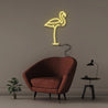 Flamingo - Neonific - LED Neon Signs - 50 CM - Yellow
