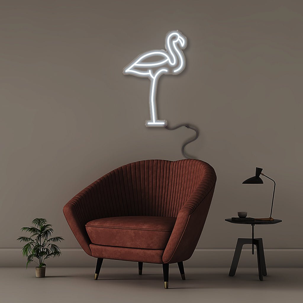 Flamingo - Neonific - LED Neon Signs - 50 CM - Cool White