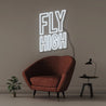 Fly High - Neonific - LED Neon Signs - 50 CM - Cool White
