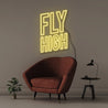Fly High - Neonific - LED Neon Signs - 50 CM - Yellow