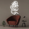 Flying Dragon - Neonific - LED Neon Signs - 50 CM - White
