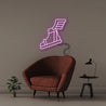 Flying Shoe - Neonific - LED Neon Signs - 50 CM - Purple