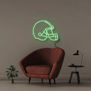 Football Helmet - Neonific - LED Neon Signs - 50 CM - Green