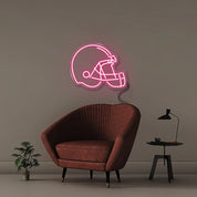 Football Helmet - Neonific - LED Neon Signs - 50 CM - Pink