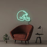 Football Helmet - Neonific - LED Neon Signs - 50 CM - Sea Foam