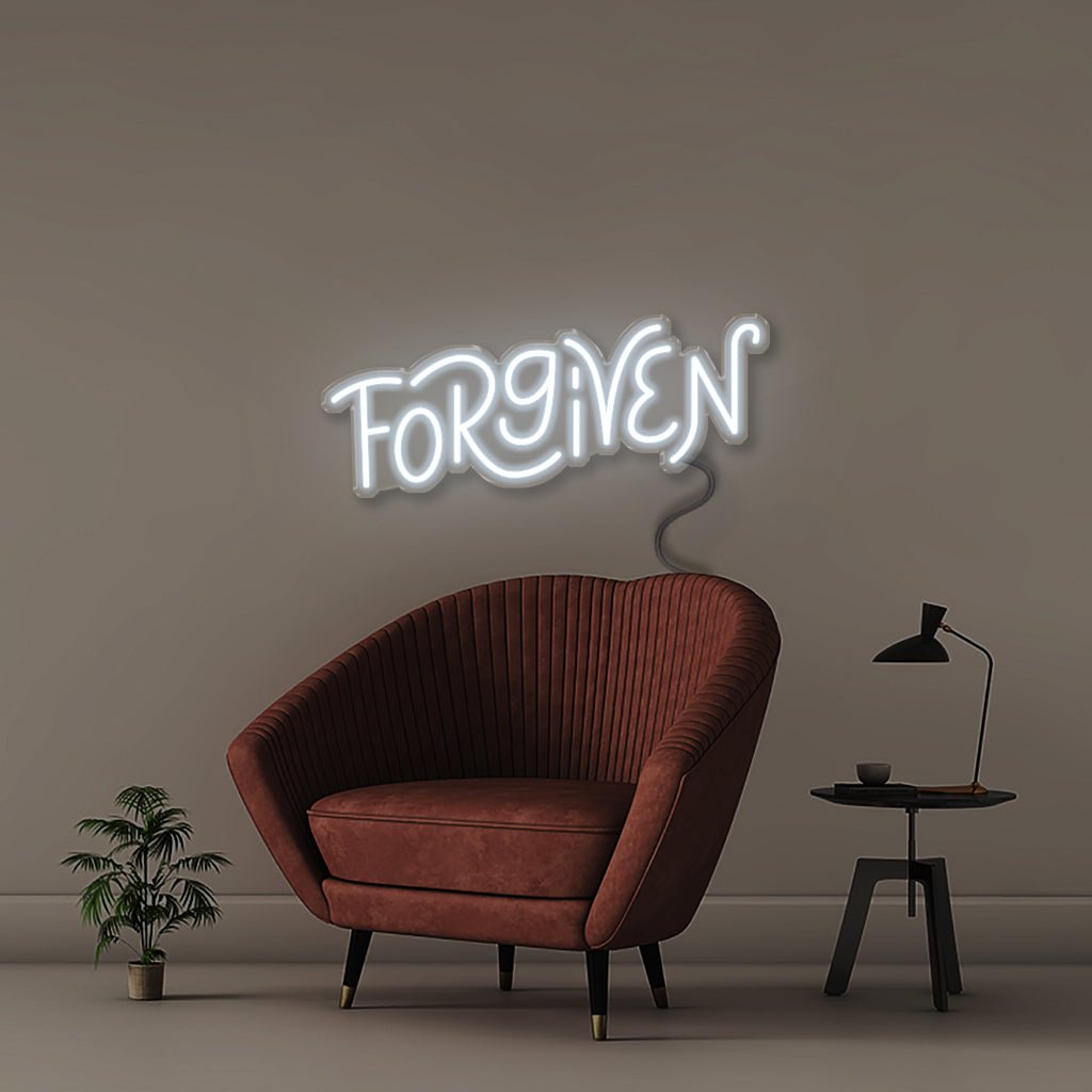 Forgiven - Neonific - LED Neon Signs - 50 CM - Cool White